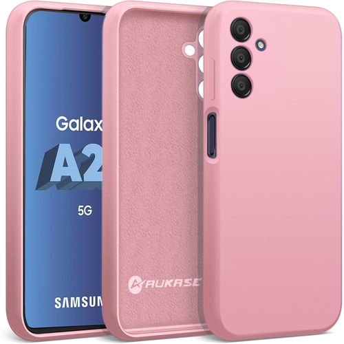 Coque Pour Samsung Galaxy A25, Coque Samsung A25 5g, Housse En Silicone De Qualit, Protection Avec Microfibre Douce Antichoc, Etui Pour Sil Rose, Samsung A25 5g