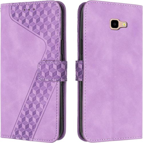 Coque Pour Samsung Galaxy A3 2017/A320, Tui Tlphone Samsung A3 2017/A320, Etui Protection Housse En Cuir Pu Portefeuille Case [Magntique] Etui Rabat Pour Galaxy A3 2017/A320 (Pourpre)