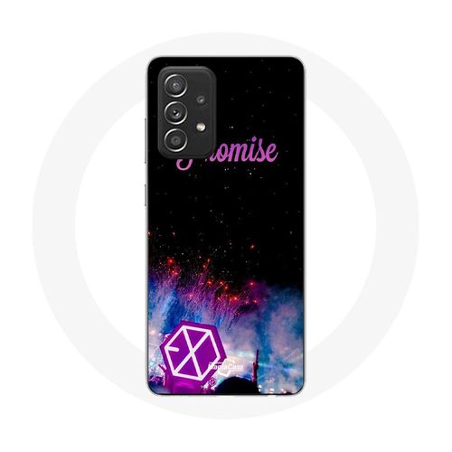 Coque Pour Samsung Galaxy A33 5g Exo Groupe K-Pop Logo Chanson Promise