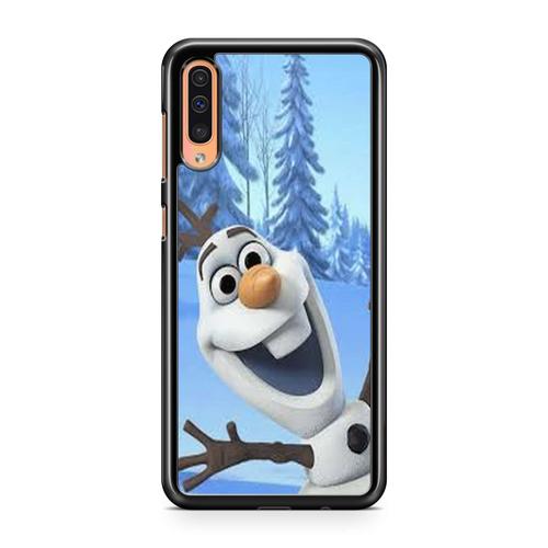 Coque Pour Samsung Galaxy A50 Reine Des Neiges Princesse Hiver Noel Olaf Frozen Disney Elsa Anna Ref 3480