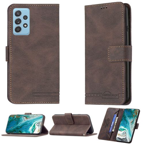 Coque Pour Samsung Galaxy A52s 5g Coque Compatible Avec Samsung Galaxy A52s 5g Coque Etui Housse Case Cover Bf09 Brown