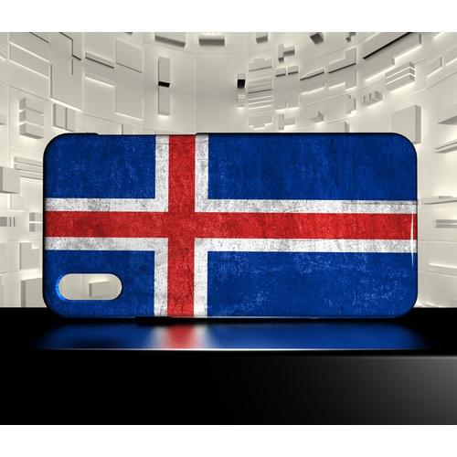 Coque Pour Samsung Galaxy A90 5g Drapeau Islande 01