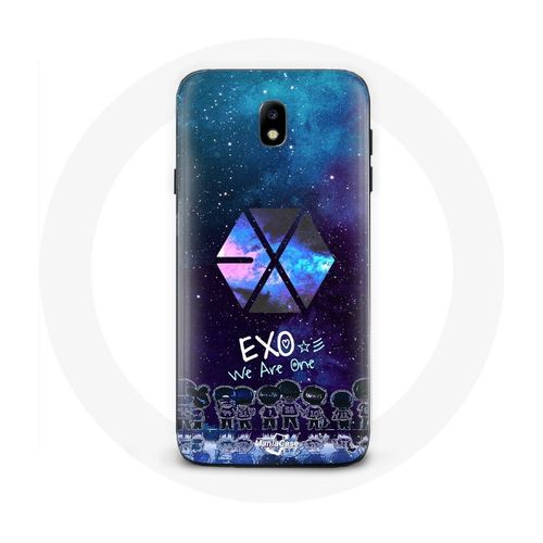 Coque Pour Samsung Galaxy J3 2017 Exo Groupe K-Pop Logo We Are One
