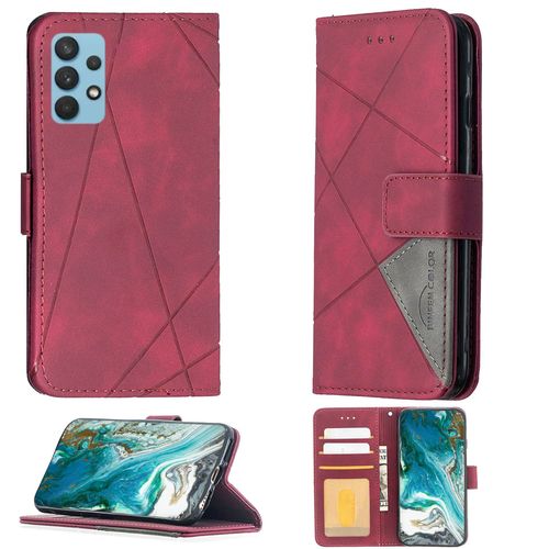Coque Pour Samsung Galaxy M32 5g Coque Compatible Avec Samsung Galaxy M32 5g Coque Etui Housse Case Cover Bf-05 Red