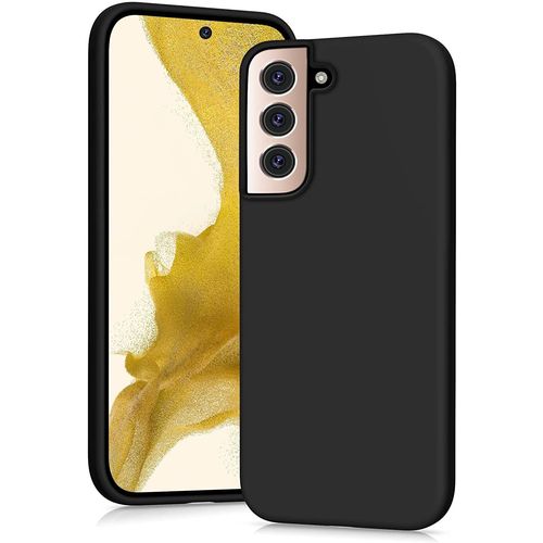 Coque Pour Samsung Galaxy S22 Plus 5g Silicone Noire Little Boutik