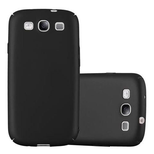 Coque Pour Samsung Galaxy S3 / S3 Neo En Metallic Noir Hard Case Housse De Protection tui D'aspect Mtallique Contre Les Rayures Et Les Chocs