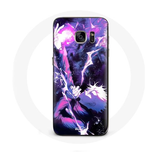Coque Pour Samsung Galaxy S6 Edge Gojo Satoru Jujutsu Kaisen Manga Japonais