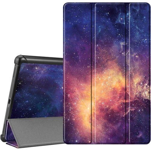 Coque Pour Samsung Galaxy Tab A 10.1 2019 Etui De Protection En Simili-Cuir Mince Et Lger, Housse Tablette Avec Fonction Support Pour Sm-T510/Sm-T515, Galaxie.[F5360]