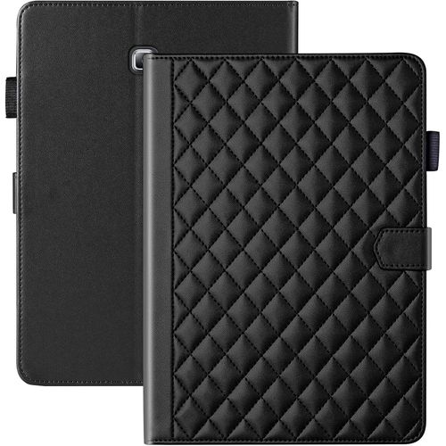Coque Pour Samsung Galaxy Tab A 10.1 Pouces 2016 Sm-T580/T585/T587 Business Cuir Pu Tablet tui Pour Galaxy Tab A6 Avec Fente Pour Carte Fonction Stand Noir.[F2771]