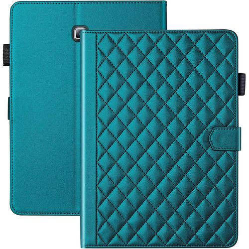 Coque Pour Samsung Galaxy Tab A 10.1 Pouces 2016 Sm-T580/T585/T587 Business Cuir Pu Tablet tui Pour Galaxy Tab A6 Avec Fente Pour Carte Fonction Stand Vert.[F2772]