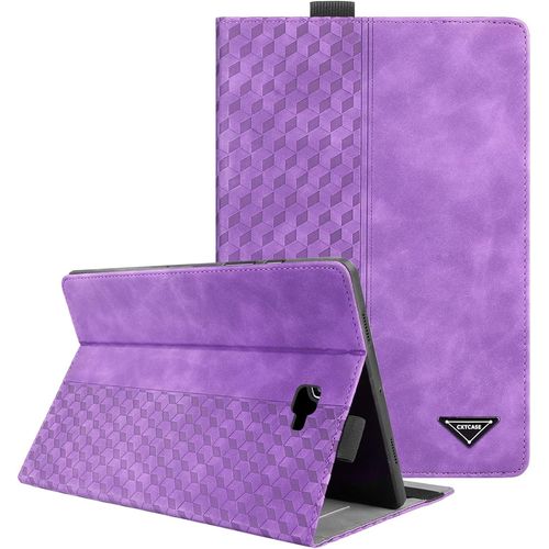 Coque Pour Samsung Galaxy Tab A6 10.1 Pouces 2016 (Sm-T580/T585), Tablette Housse De Protection Pour Samsung Galaxy Tab A6 2016, Cuir Pu tui Case Pour Samsung Galaxy Tab A 10.1