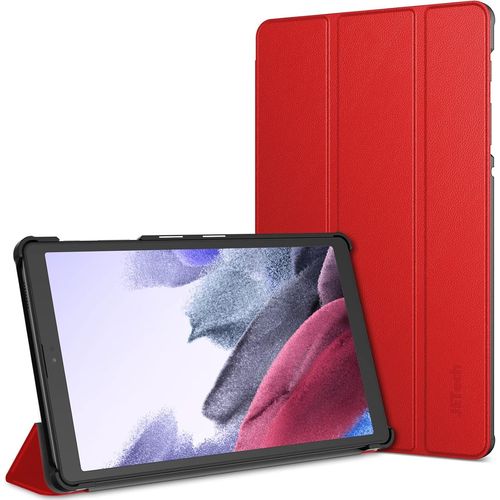 Coque Pour Samsung Galaxy Tab A7 Lite 8,7 Pouces 2021 (Sm-T227, Sm-T225, Sm-T220), Support Mince Dos Dur Housse tui (Rouge).[F1657]