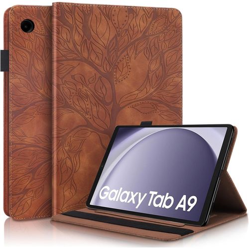 Coque Pour Samsung Galaxy Tab A9 2023 (Sm-X110/X115/117) 8.7 Pouces Housse De Protection Avec Porte-Pencil, tui  Rabat Avec Support Fonction Pour Galaxy Tab A9 8.7