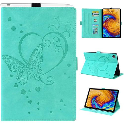 Coque Pour Samsung Galaxy Tab S2 9.7 Pouce (Sm-T810/T815/T815/T819) Housse Papillon Modle De Cuir Pu Avec Fonction Support tui De Protection Tablette Pour Samsung Galaxy Tab S2 (Vert).[F5491]
