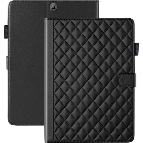 Coque Pour Samsung Galaxy Tab S2 9.7 Pouces 2015 Sm-T810/Sm-T815 Business Cuir Pu Tablet tui Pour Galaxy Tab S2 9.7 Avec Fente Pour Carte Fonction Stand Noir.[F2741]