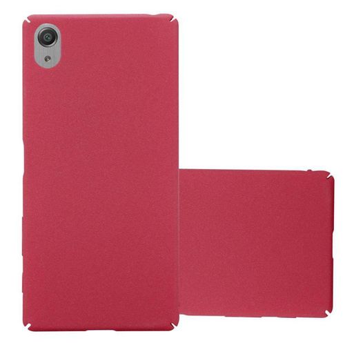 Coque Pour Sony Xperia X En Frosty Rouge Hard Case Housse De Protection tui  L'aspect Givr Contre Les Rayures Et Les Chocs
