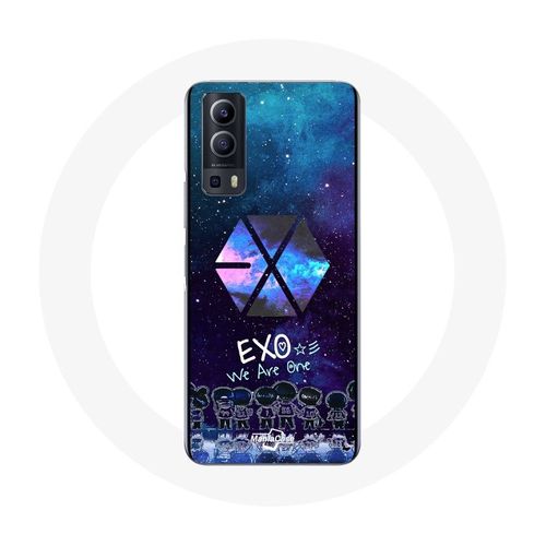 Coque Pour Vivo Y72 Exo Groupe K-Pop Logo We Are One