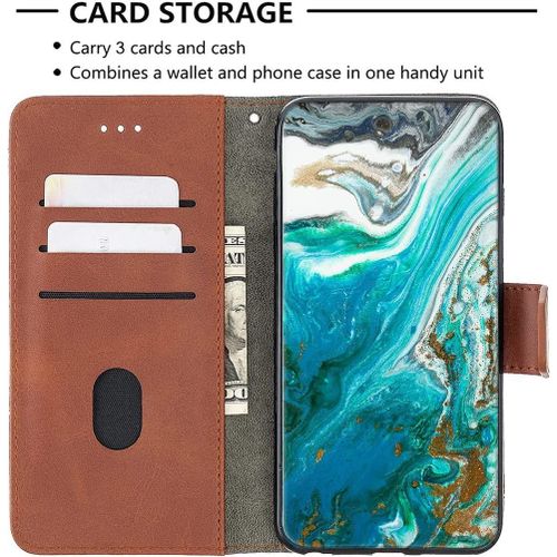Coque Pour Wiko View 3 Lite Coque Compatible Avec Wiko View 3 Lite Coque Etui Housse Case Cover Bf04 Brown