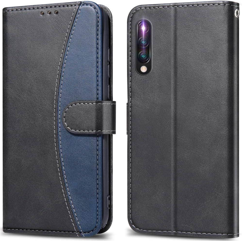 Coque Pour Wiko View 4 Lite,Housse En Cuir Wiko View 4, tui Tlphone [Porte-Cartes De Crdit] [Stand Support] [Fermeture Magntique] Pour Wiko View 4 / View 4 Lite -Noir[Q3135]
