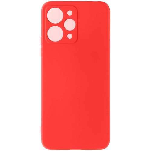 Coque Pour Xiaomi Redmi 12 Semi-Rigide Soft-Touch Fast Cover Rouge