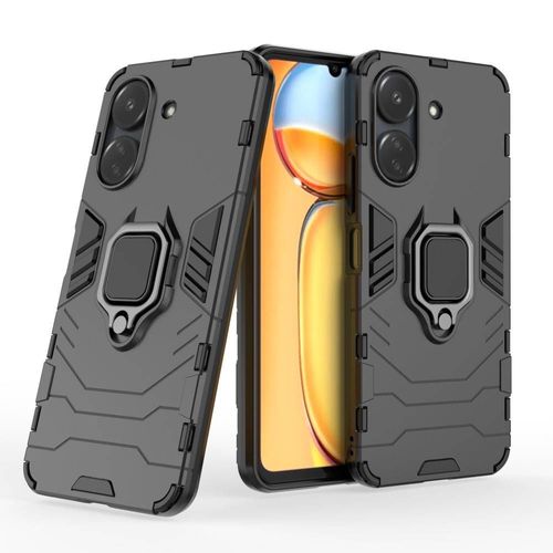 Coque Pour Xiaomi Redmi 13c / Poco C65 / Poco M6 5g - Housse Etui Rigide Anti Choc + Film Ecran - Noir