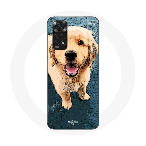 Coque Pour Xiaomi Redmi Note 11 4g Golden Retriever Chiot