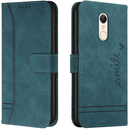 Coque Pour Xiaomi Redmi Note 4/ Note?4x, Portefeuille Housse En Pu Avec Tpu Fermoir Flip Housse Pour Xiaomi Redmi Note 4/ Note?4x (Vert)