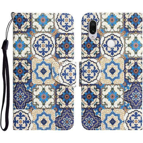 Coque Pour Xiaomi Redmi Note 7 Pro - Animal Motif Color Cuir Etui Portefeuille Housse Coque Avec 360 Degrs Silicone Antichoc Magnt Longe Case Pour Redmi Note 7 / Redmi Note 7 Pro Cx -Totem