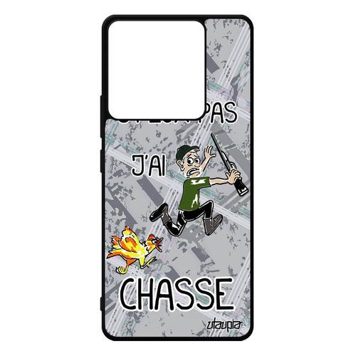 Coque Redmi Note 13 Pro 5g Silicone J'peux Pas J'ai Chasse Pas Cher 4g Telephone Comique Housse Case Humour Humoristique Gris Xiaomi