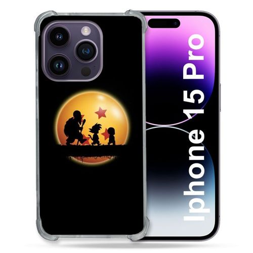 Coque Renforce Pour Iphone 15 Pro (6.1) Manga Dragon Ball Vintage