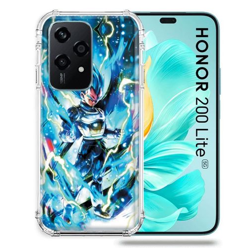 Coque Renforce Pour Honor 200 Lite 5g Manga Dragon Ball Vegeta Bleu