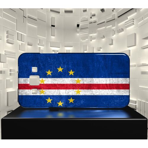 Coque Rigide Pour Galaxy Core Prime Drapeau Cap Vert 01