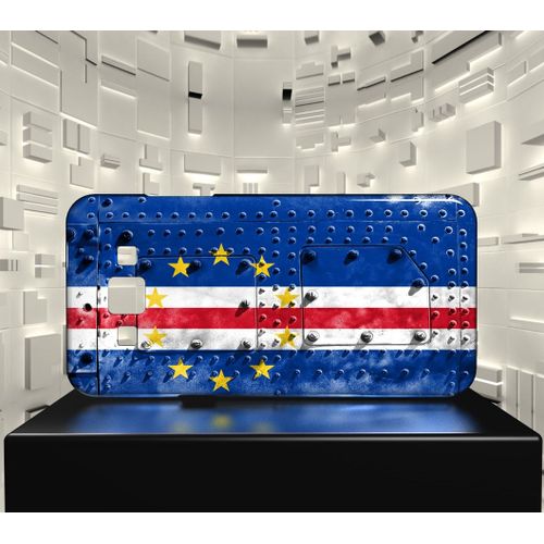 Coque Rigide Pour Galaxy Core Prime Drapeau Cap Vert 06