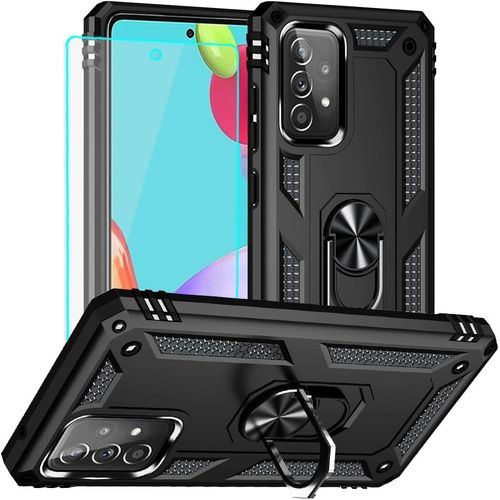Coque Samsung A52s 5g, Coque A52s 5g, Silicone Antichoc Dfense Bumper Armure Housse Etui Pour Samsung Galaxy A52s 5g (Noir)[Mag6200865]