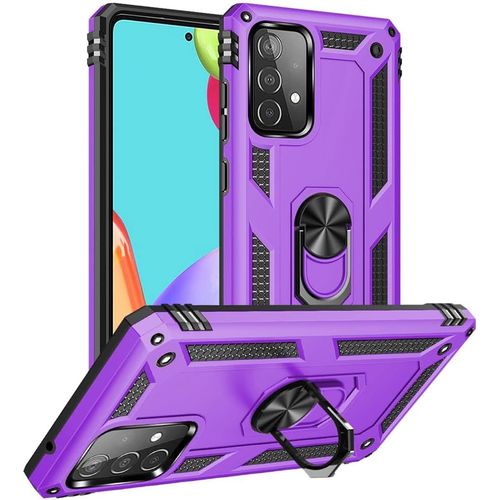 Coque Samsung A52s 5g, Coque A52s 5g, Silicone Antichoc DFense Bumper Armure Housse Etui Pour Samsung Galaxy A52s 5g (Violet)