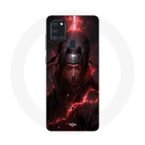 Coque Samsung Galaxy A21s Itachi Uchiwa Anime 3d Fanart