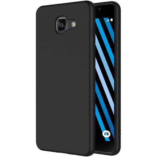 Coque Samsung Galaxy A3 2016, Noir Silicone Coque Pour Galaxy A3 2016 Housse 4,7 Pouces Noir Silicone Etui Case
