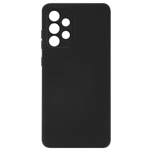 Coque Samsung Galaxy A32 Silicone Semi-Rigide Finition Soft Touch Fine Noir
