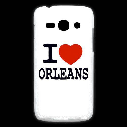 Coque Samsung Galaxy Ace3 I Love Orlans