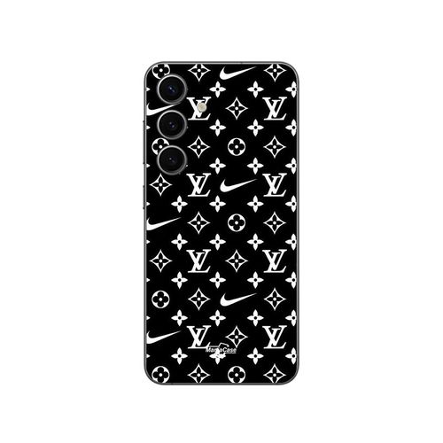Coque Samsung Galaxy S24 Nike Louis Vuitton Fond Noir