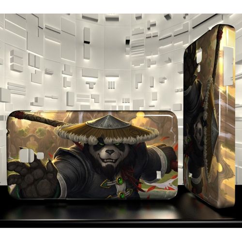 Coque Samsung Galaxy S4 Mini World Of Warcraft Wow 02 Chen Brune D'orage