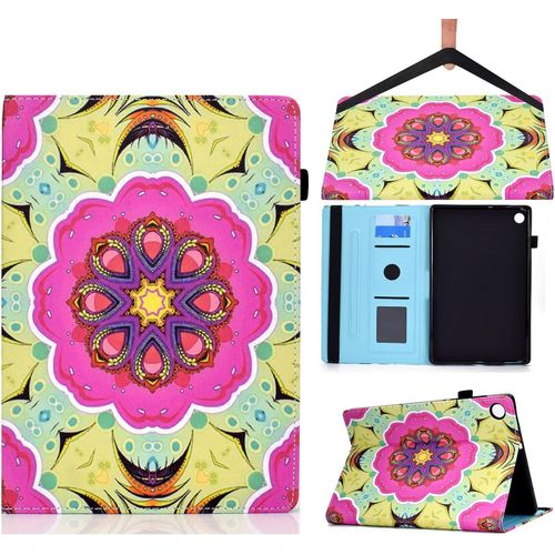 Coque Samsung Galaxy Tab A8 10.5 Cuir Pu Matriau Stand Folio Cover Coque De Protection Support Auto Wake/Sleep Pour Samsung Galaxy Tab A8 2022/2021 Sm-X200/X205/X207 10.5 La Toupie