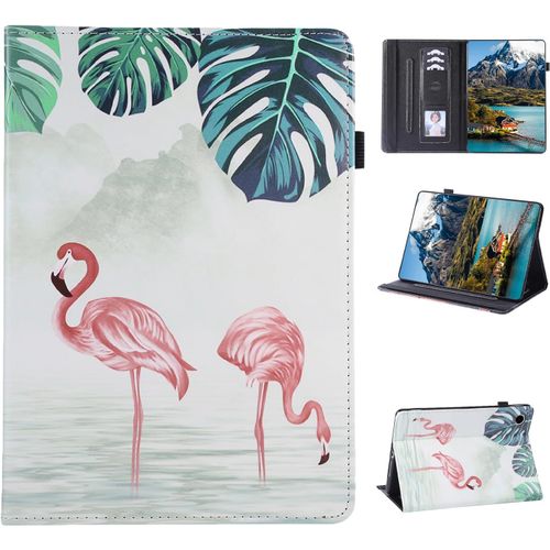 Coque Samsung Galaxy Tab A9 Plus 11 Pouces 2023 (Sm-X210/X215), Fonction Support tui Avec Rveil/Veille Auto Housse Pour Galaxy Tab A9 Plus - Flamant[Coq5191520]