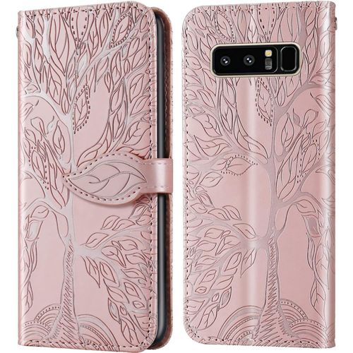Coque Samsung Note8, Samsung Galaxy Note8 Coque Avec Fente Pour Carte Et Fonction De Support Protection Note8. Rsistant Aux Rayures Et Aux Chocs Coque Note8 Samsung Tlphone. 6,3