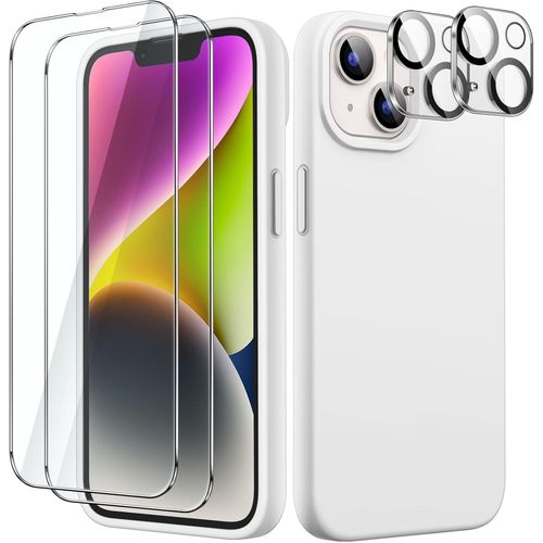 Coque Silicone 5 En 1 Pour Iphone 14 6,1