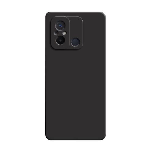 Coque Silicone Liquide Pour Xiaomi Redmi 12c - Noir