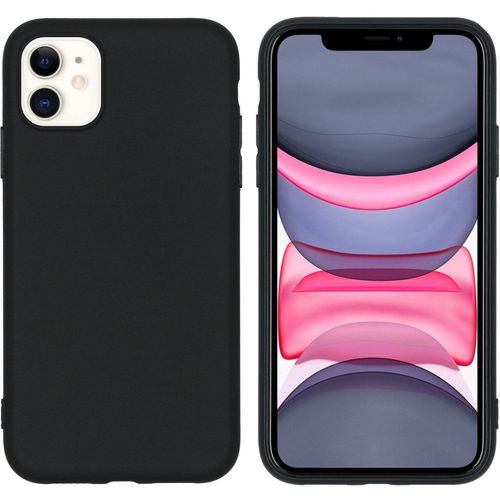Coque Silicone Pour Iphone 11 Couleur Noir Haute Protection Little Boutik