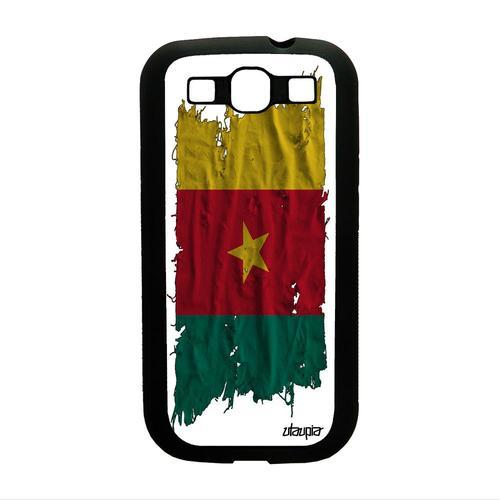 Coque Silicone Pour Samsung S3 Drapeau Cameroun Camerounais Basket Tpu De Samsung Galaxy S3