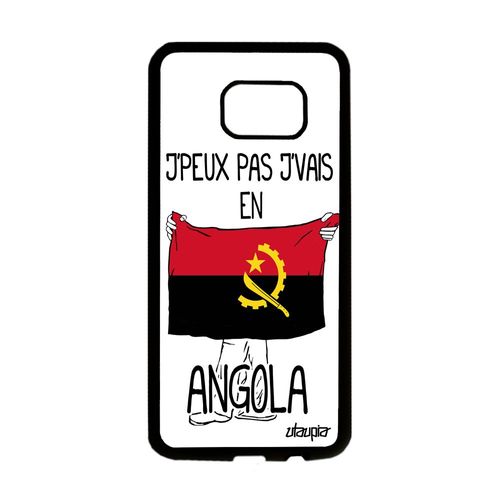 Coque Silicone Samsung S7 Edge J'peux Pas J'vais En Angola Case Angolais Samsung Galaxy S7 Edge