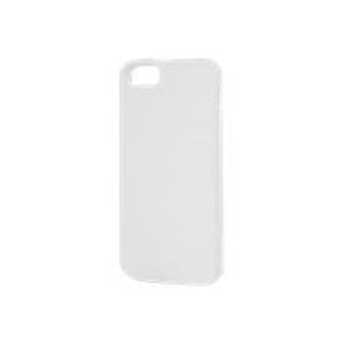 Xqisit Soft Grip Case - tui Pour Tlphone Portable - Silicone - Blanc